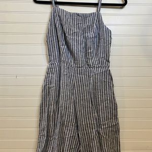 Striped romper
